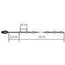 Fényfüzér micro LED SMART 10 m RGB