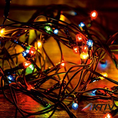 Izzósor LED 35 m színes