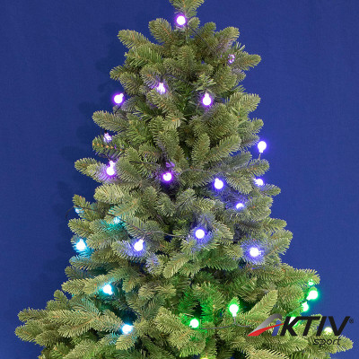 Fényfüzér LED iSparkle 11,9 m RGB