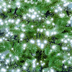 Fényfüzér LED 7,5 m hidegfehér