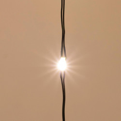 Fényfüzér micro LED 2,4 m melegfehér