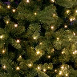 Fényfüzér micro LED 2,4 m melegfehér Karácsonyi dekoráció home by somogyi