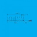 Fényfüzér LED iSparkle 9,5 m RGB