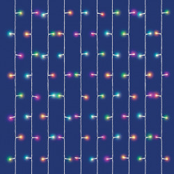 Fényfüggöny LED iSparkle 1,5x2 m RGB Karácsonyi dekoráció home by somogyi