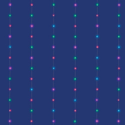 Fényfüggöny LED iSparkle 1,5x2 m RGB