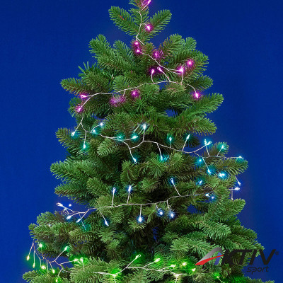 Fényfüzér micro LED iSparkle 3 m RGB