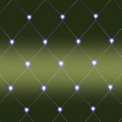 Fényháló LED 6x4 m hidegfehér