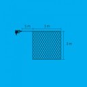 Fényháló LED 3x3 m melegfehér