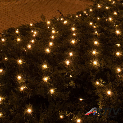 Fényháló LED 6x4 m melegfehér