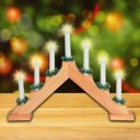 Gyertyapiramis 30x40 cm melegfehér