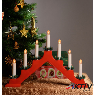 Gyertyapiramis 41x27 cm melegfehér