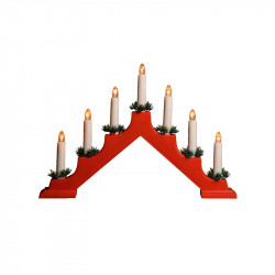 Gyertyapiramis 41x27 cm melegfehér