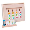 Montessori szín és forma egyező fejtörő