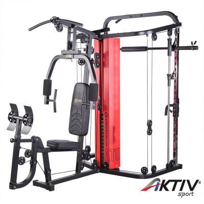 Fitnesz center erőkeret HMS Atlas Atom Smith Premium