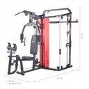 Fitnesz center erőkeret HMS Atlas Atom Smith Premium