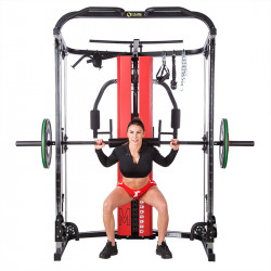 Fitnesz center erőkeret HMS Atlas Atom Smith Premium
