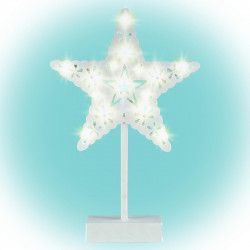 Asztaldísz csillag LED 39 cm melegfehér BLACK WEEK home by somogyi