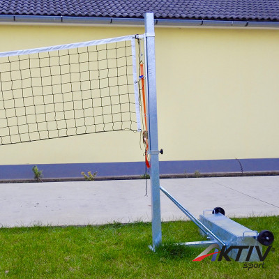 Röplabdaállvány Aktivsport tüzihorganyzott ellensúlyos