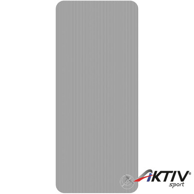 Fitnesz szőnyeg Trendy ProfiGymMat Professional 140x60x1,5 cm szürke