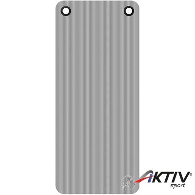 Fitnesz szőnyeg Trendy ProfiGymMat Professional 140x60x1,5 cm felakasztható szürke