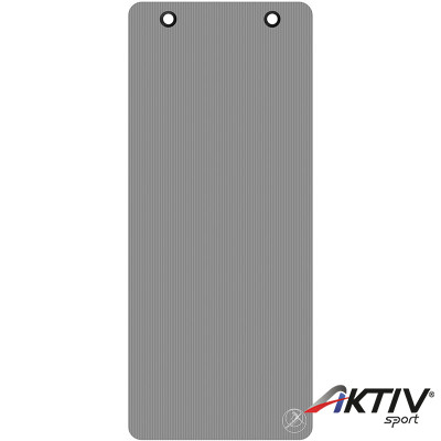 Fitnesz szőnyeg Trendy ProfiGymMat Professional 190x80x1,5 cm felakasztható szürke