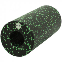 Masszázs henger sima felültettel Aktivsport 14x33 cm zöld Fitness Aktivsport