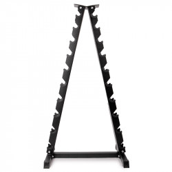 Súlyzótartó állvány Trendy Pyramide antracit