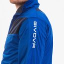 Melegítő szett cipzáras Givova Visa királykék-tengerkék