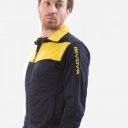 Melegítő szett cipzáras Givova Visa tengerkék-sárga