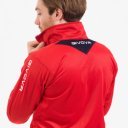 Melegítő szett cipzáras Givova Visa piros-tengerkék