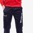 Melegítő szett cipzáras Givova Visa piros-tengerkék