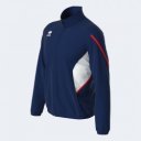 Melegítő szett cipzáras Errea Christopher & Clayton 3.0 sötétkék-fehér-piros