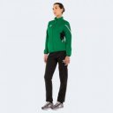 Melegítő szett női cipzáras Errea Cristine & Valery zöld-fekete-fehér