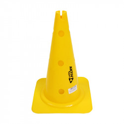 Szépséghibás labdarúgó bója Aktivsport 38 cm sárga Sportszer Aktivsport