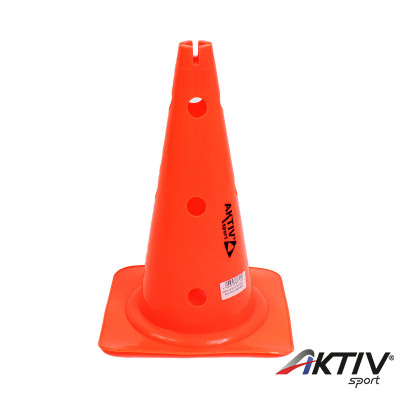 Szépséghibás labdarúgó bója Aktivsport 38 cm narancs