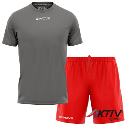 Futball mez szett Givova One&One sötétszürke