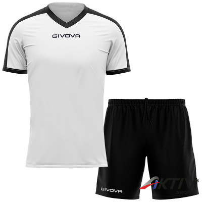 Futball mez szett Givova Revolution&One fehér-fekete