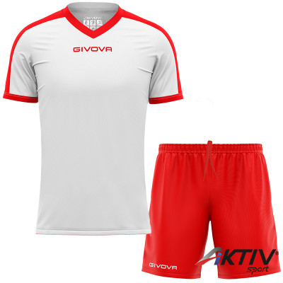 Futball mez szett Givova Revolution&One fehér-piros