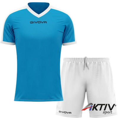 Futball mez szett Givova Revolution&One égkék-fehér