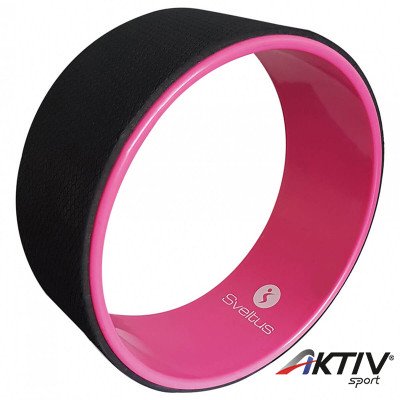 Jóga kerék Sveltus 33 cm rózsaszín