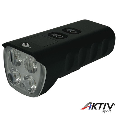 Lámpa első Velotech Pro 1600L akkumulátoros