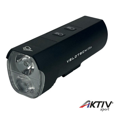 Lámpa első Velotech Pro 1200L 2 ld akkumulátoros