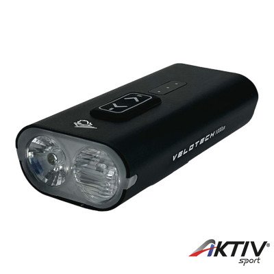 Lámpa első Velotech Pro 1000L akkumulátoros