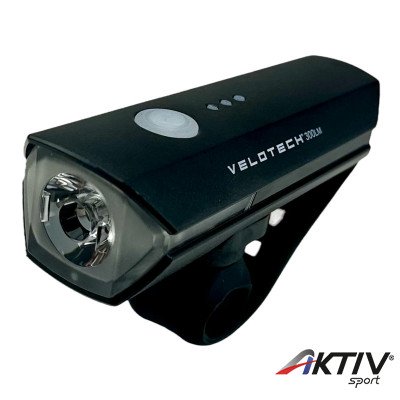Lámpa első Velotech 300 lumen