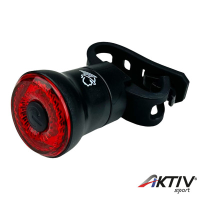Lámpa hátsó villogó Velotech piros kerek LED
