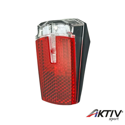 Lámpa hátsó sárvédőre Velotech dinamós piros LED