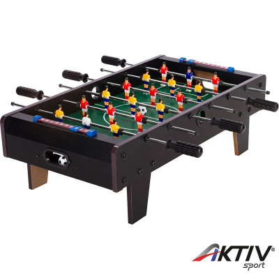 Csocsóasztal Mini Chelsea 70x37x25 cm fekete