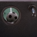 Csocsóasztal Mini Chelsea 70x37x25 cm fekete