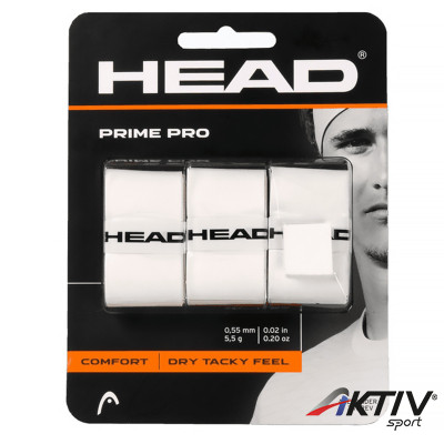 Teniszütő grip Head Prime Pro fehér