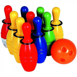 Bowling 10 db-os készlet Játék Regio
